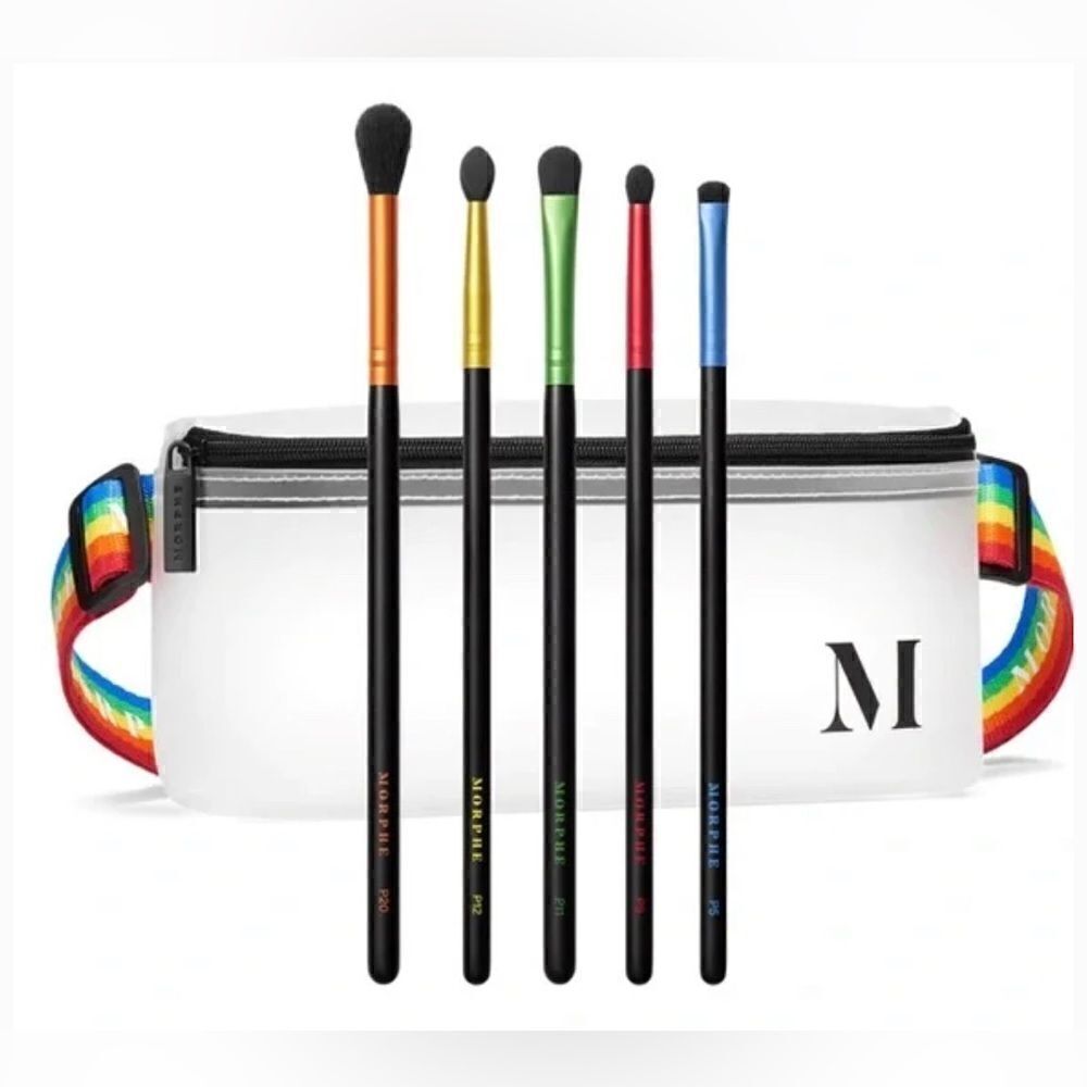 Morphe Made With Pride Brush Set & Belt Bag